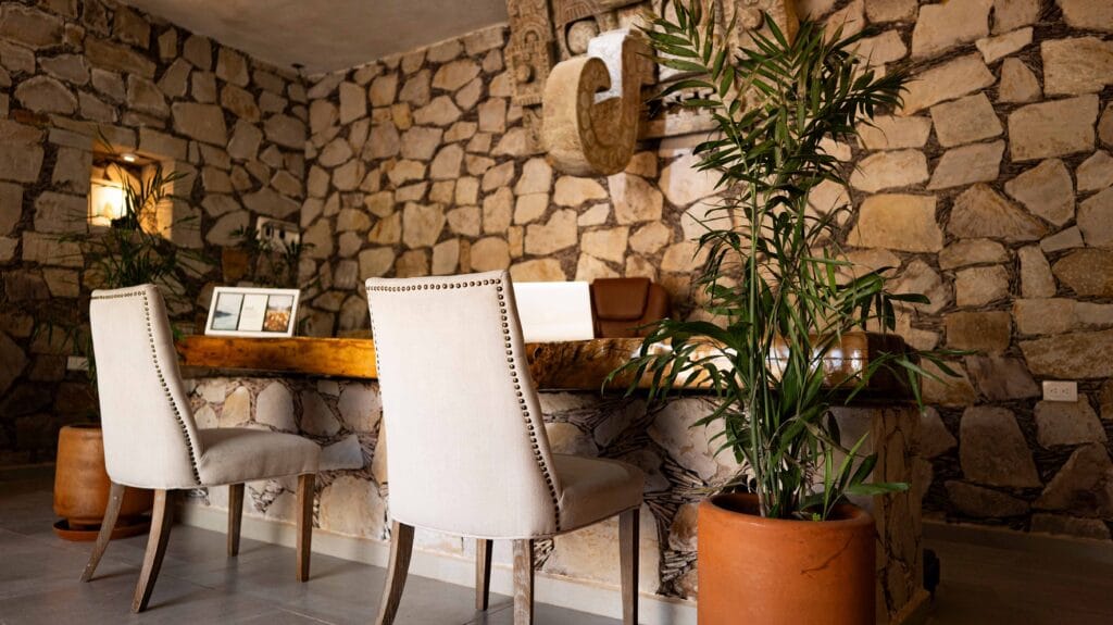 recepción glamping real de catorce